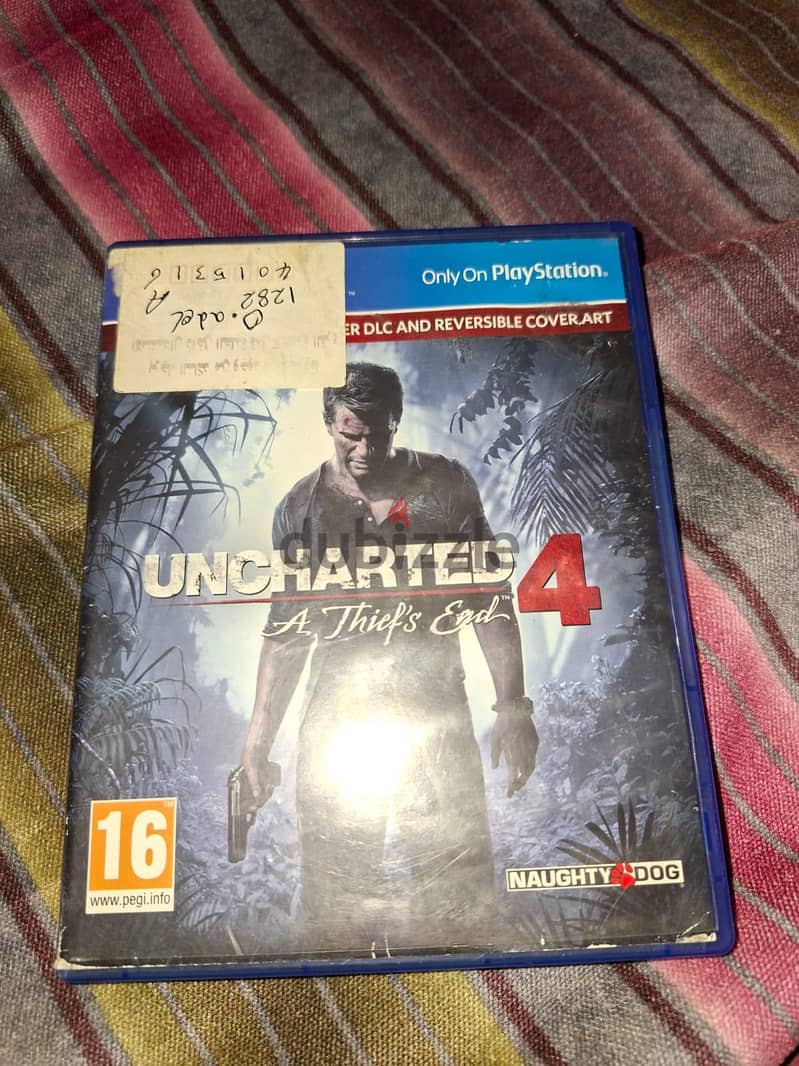 Uncharted 4 PS4 CD 2