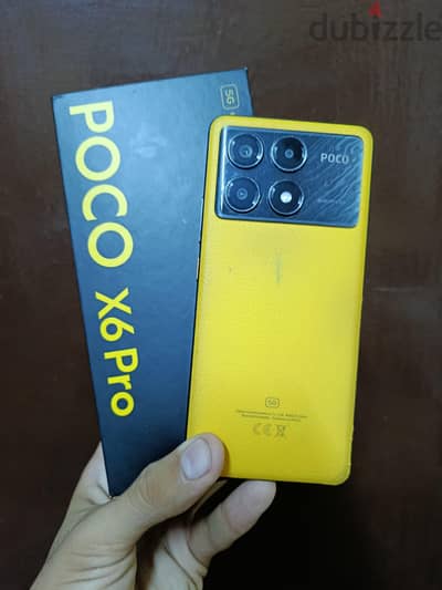 POCO X6 PRO حالة ممتازه
