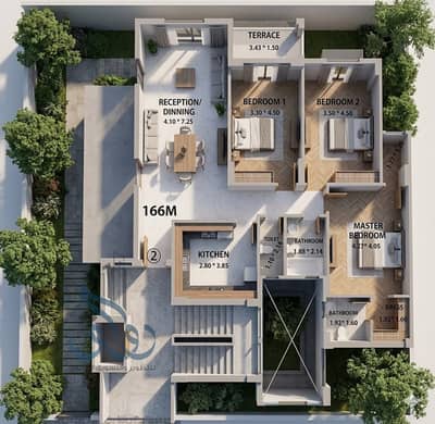 Luxury Apartment for Sale in the Most Prestigious Area of ​​Hadayek October   Near Kenz Compound. Second building from Fayoum Road