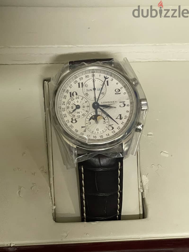 Swiss watch automatic Longines Master Collection moonface 42 m 3