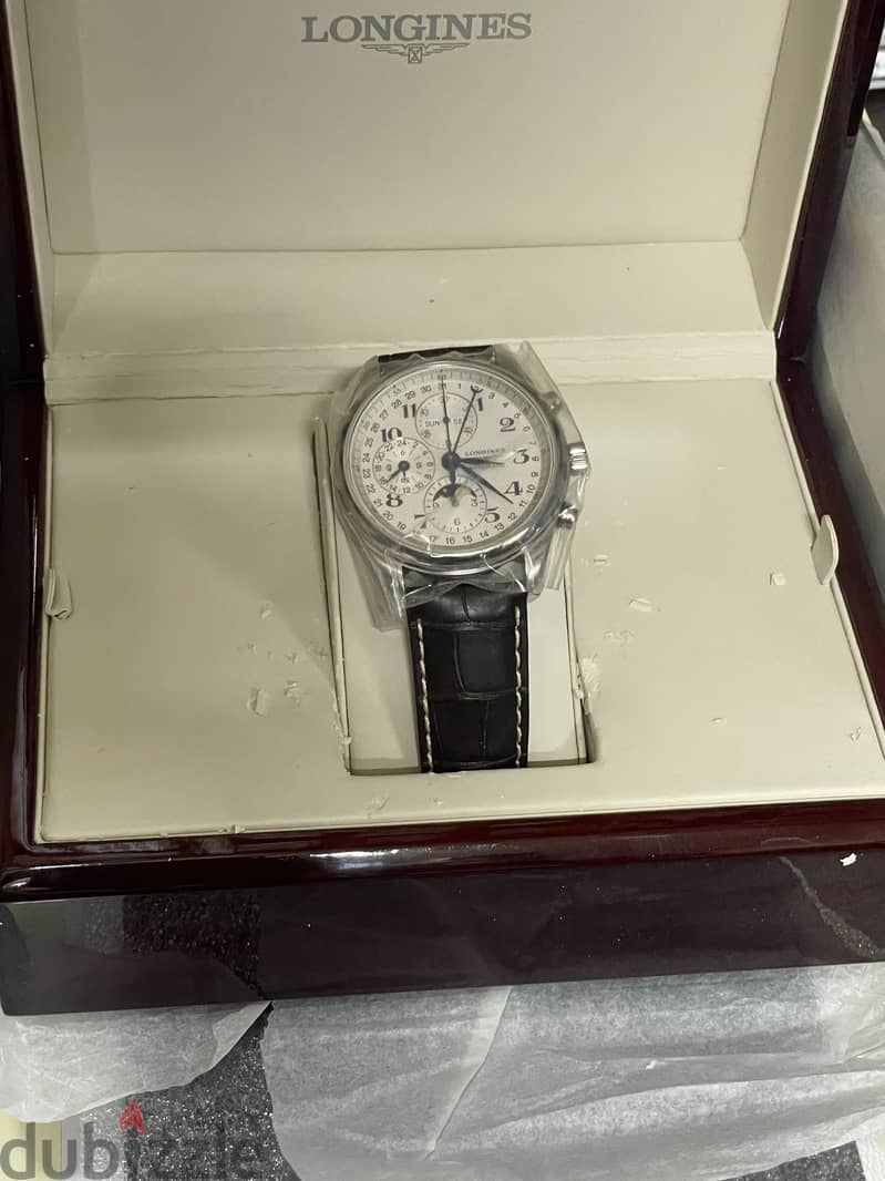 Swiss watch automatic Longines Master Collection moonface 42 m 5