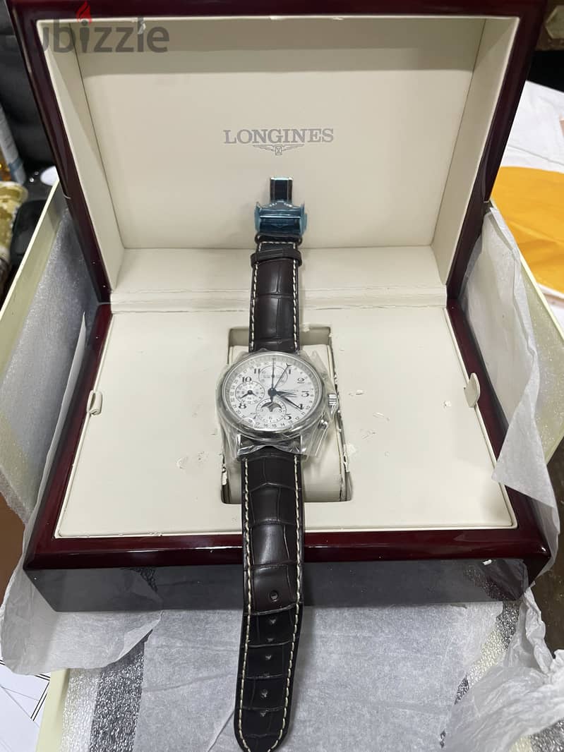 Swiss watch automatic Longines Master Collection moonface 42 m 6