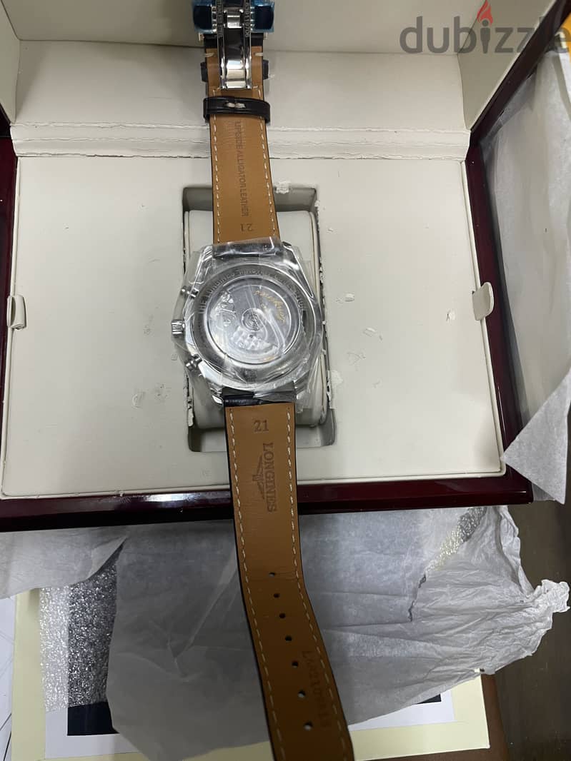 Swiss watch automatic Longines Master Collection moonface 42 m 7