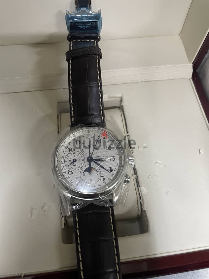 Swiss watch automatic Longines Master Collection moonface 42 m 8