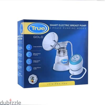 ضخة ثدي كهربائية True Smart Electric Breast Pump بحالة ممتازة كالجديدة