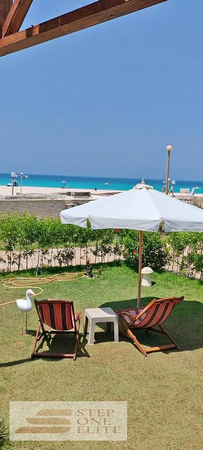 Ready for viewing, villa for sale with direct sea view in the North Coast, lowest price