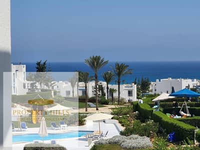 Closest 2BR garden chalet to the sea in Mountain View Ras El Hekma, fully finished, lagoon view & flexible installments.