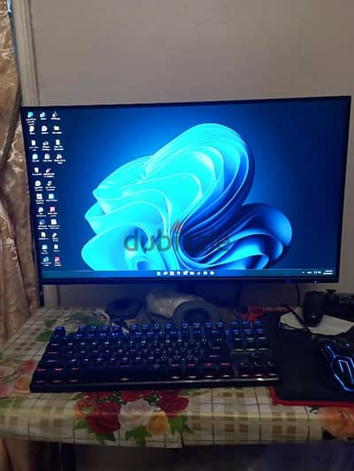 شاشة جيمنج كولر ماستر 27بوصة 120H ColorMaster ga27fc استعمال اقل م سنه