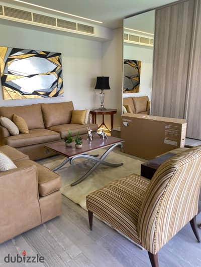 شقة Ground Floor للإيجار بإطلالة مباشرة على Pool View، 3 غرف نوم و2 Garage Parking في موقع مميز بعقد سنوي