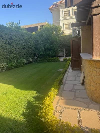 فيلا للايجار نص مفروش بحديقه كمبوند الرحاب