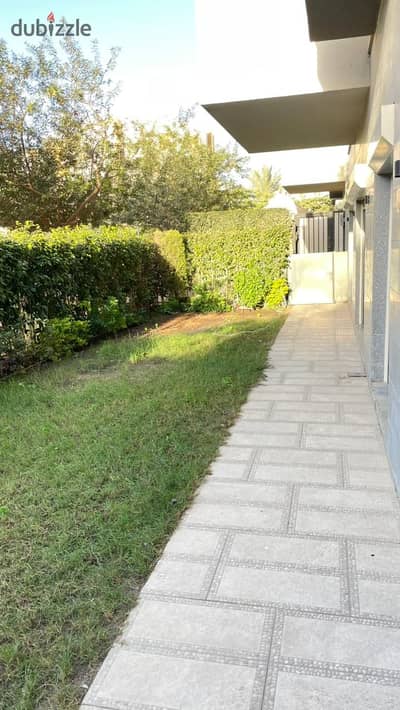 Semi-furnished apartment with a private garden for rent in Eastown
