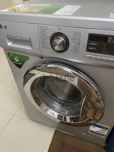 غساله lg  سعه ٧ كيلو بمجفف