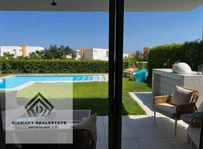 Villa with panoramic sea and lagoon views, at old price in North Coast Over 10 years, near ElAlamein and yacht marina, and Steps from Zahran Mall