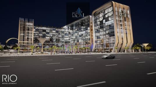 استثمر في Rio Capital أمام البرج الأيقوني مباشرة  بموقع استراتيجي لا يتكرر مباشرة على محور بن زايد الجنوبي