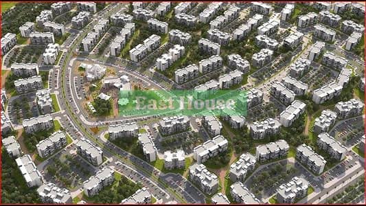 ستوديو 67متر أرضي بحديقة خاصة للبيع بالتقسيط علي 10 سنوات في مدينتي بالB14 موقع ممبز امام الخدمات مباشرة