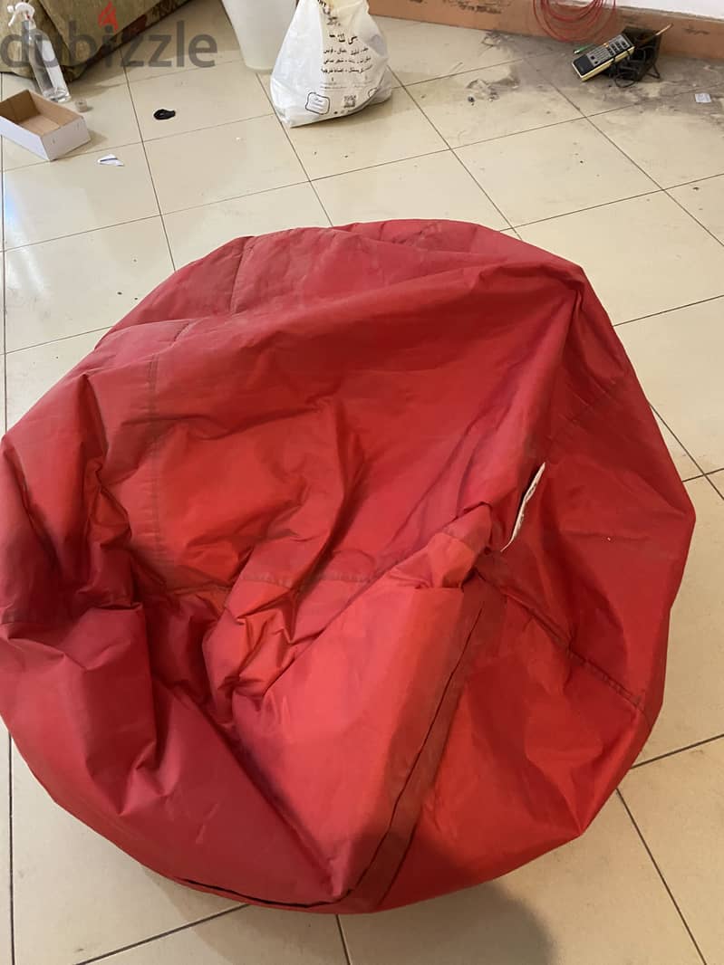 Red bean bag 1