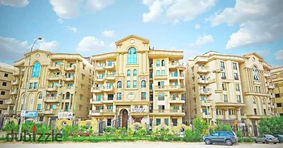 Pay a down payment of 700 thousand and a monthly installment over 100 months for an apartment of 180 m in 6 October next to Mall of Arabia, the second turn from Dashour Link.