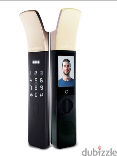 Smart lock with rechargeable battery