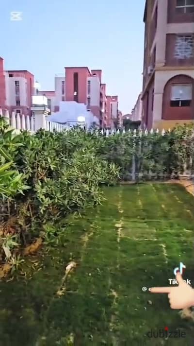 Apartment for rent ground floor with garden in Degla Palms Compound New October