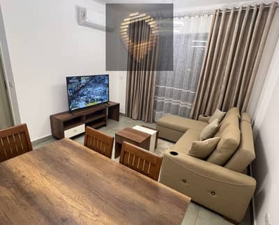 77 m² furnished apartment for rent in Madinaty, in the best phase B8, hotel-style furnishings
