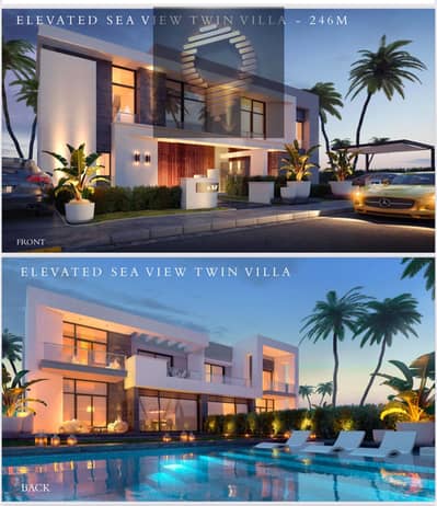 A 260m² twin house villa for sale in Jaya - North Coast, directly on the sea, and overall above excellent.