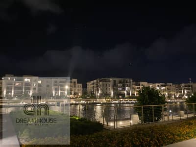 Ground Floor Chalet First Row Canal for Rent in Marassi Marina