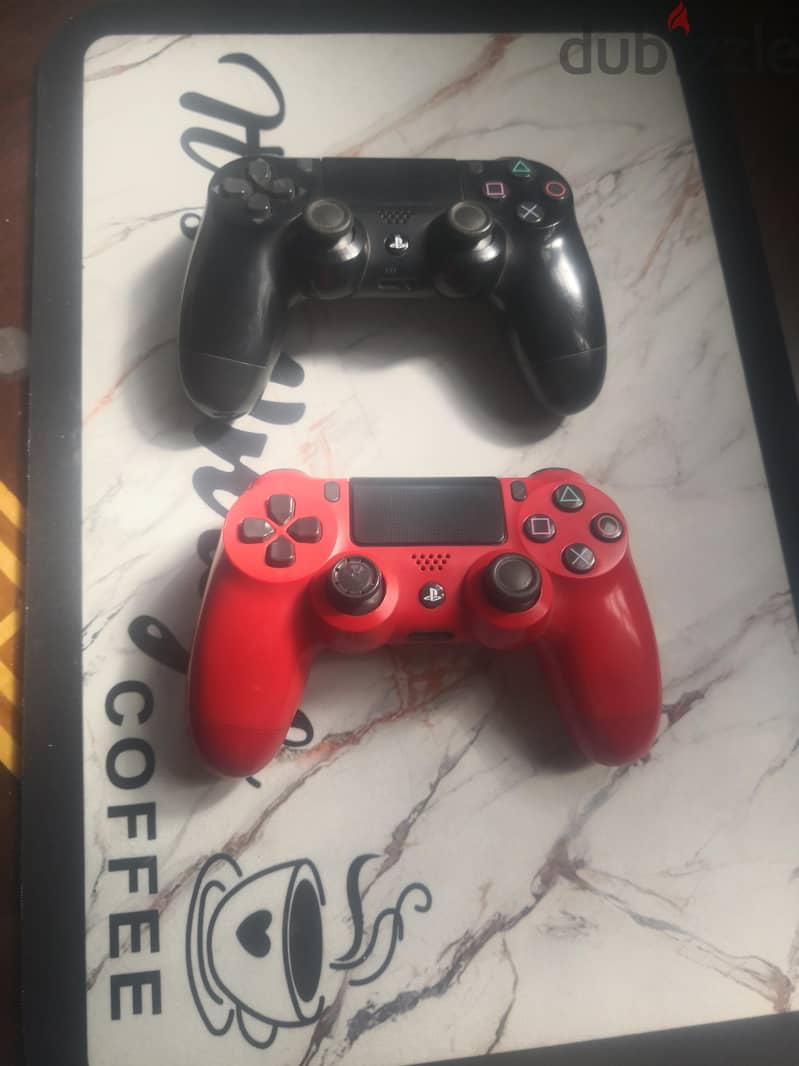 ps4 pro 1tb with 2 controllers 5