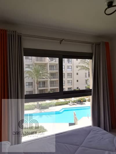 Fully Furnished Pool View Chalet for Rent in Marassi Marina North Coast