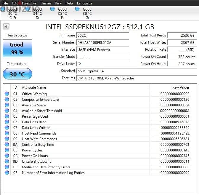 nvme 512 1