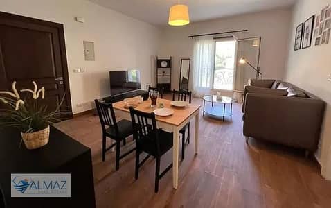 A distinctive furnished studio apartment of 80 square meters is available for rent in Hyde Park Compound, Fifth Settlement, near major roads and highw