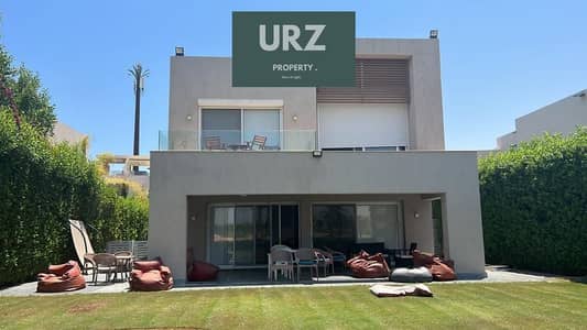 تاون هاوس كورنر 4 غرف صف اول علي الاجون  تشطيب كامل مع التكيفات بالتقسيط المريح مع خصم مميز للبيع في الساحل الشمالي بالقرب من modon مرسي بغوش وهاسيندا