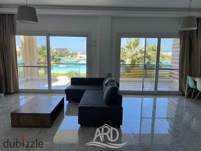 Chalet in Amwaj North Coast For Rent Direct Pool View