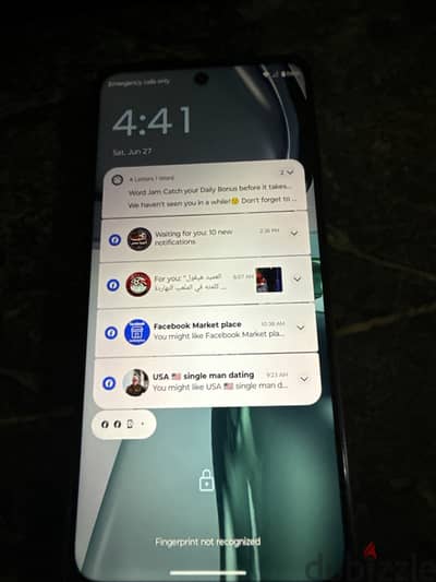 (موتورولا G62 / Moto G62) 5G مساحة 128 جيجا - بحالة ممتازة كالجديد تما