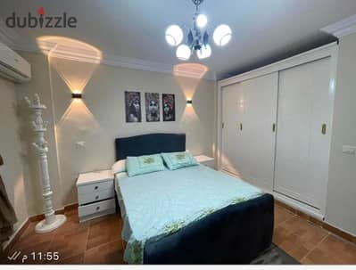 Furnished apartment for rent in Madinaty B6 at a bargain price.