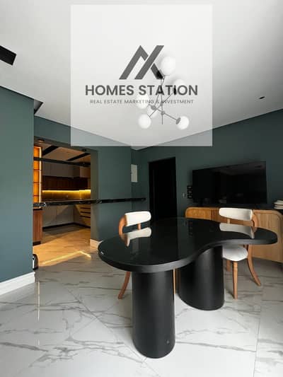A Furnished Ground Apartment with Garden for Rent in Galleria Moon Valley - New Cairo