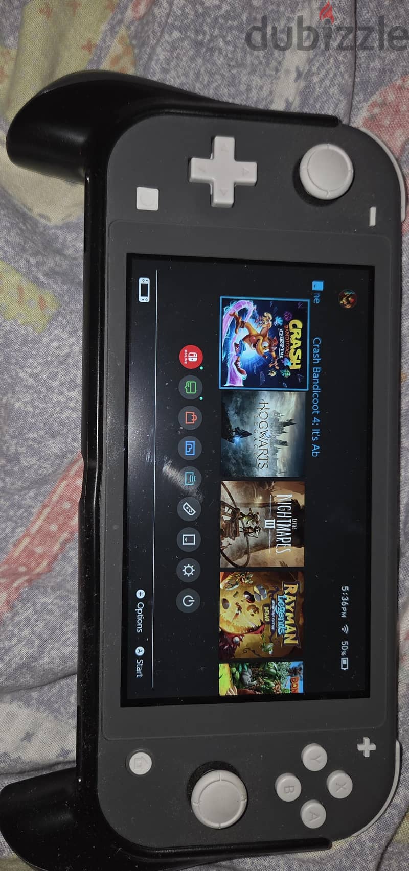 nintendo switch lite like new (1month usage) 2
