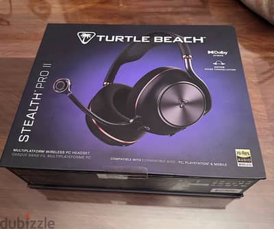 Turtle Beach Stealth Pro II (PC/Playstation Edition) – New Open Box