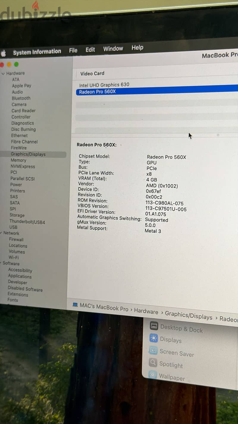 MacBook Pro 15-inch, 2019 4