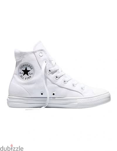 Day One Original Chuck Taylor Hi Sneaker in White/White Size 42.5