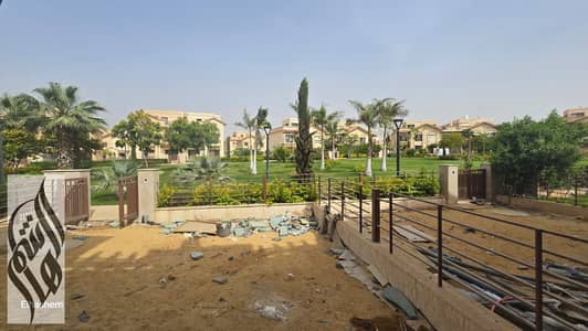 فيلا لقطة للبيع F3 كاش بسعر تجاررري بمدينتي نصف تشطيب فيو وايد جاردن خطوات من الخدمات