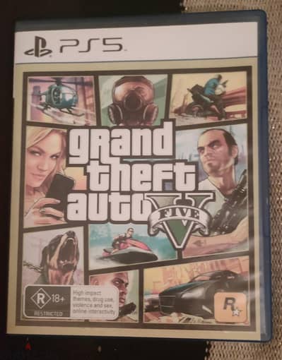 gta v ps5 for sell in perfect condition