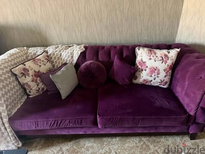 طقم كنب دمياطي رائع بحالة ممتازة