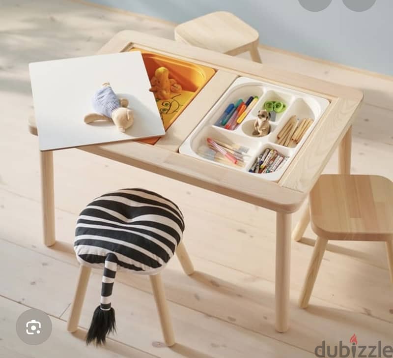 Ikea sensory table with storage 2