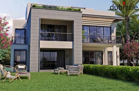 Corner townhouse villa for sale in Garden Lakes Hyde Park Compound 6th of October
