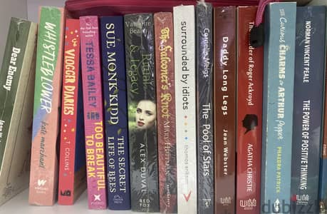 14 English novels/books
