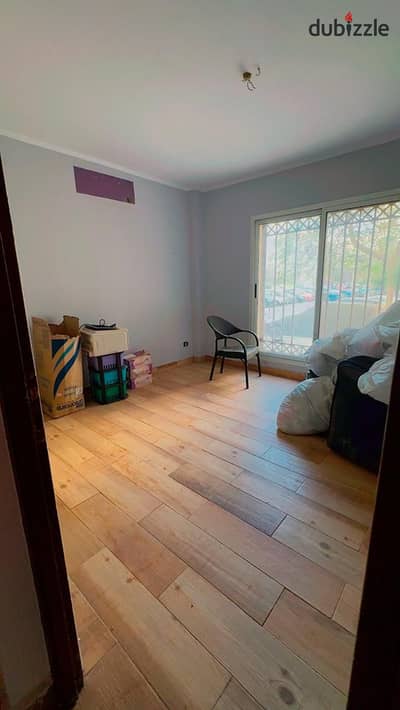 Cheapest apartment with a garden in Madinaty B1, distinguished location, special finishing, model 300, wide garden, close to services, and at a bargain price