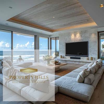 كاش 13,195,000بنتهاوس  متشطب بالكامل panoramic sea view  هتصيف في مارماريكا كل اسبوع لحد ما تستلم في الساحلبجانب فوكا باي وعلي خليج راس الحكمه
