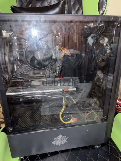 كيسه جيمنج GPU RX580 8G __ CPU R5 4650 G
