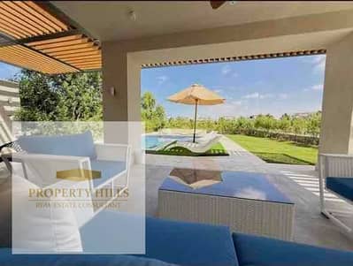 A villa that is 5 million lower in price, fully finished and ready for immediate moving, with installment options in Ras El Hikma Lavista, close to Sidi Hanesh and the Fouka Road, Marina