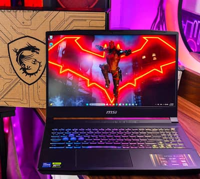 ب RTX 5070 و جيل i7 جيل 14HX جديد MSI Katana مساحة 1TB صفر دورات شحن